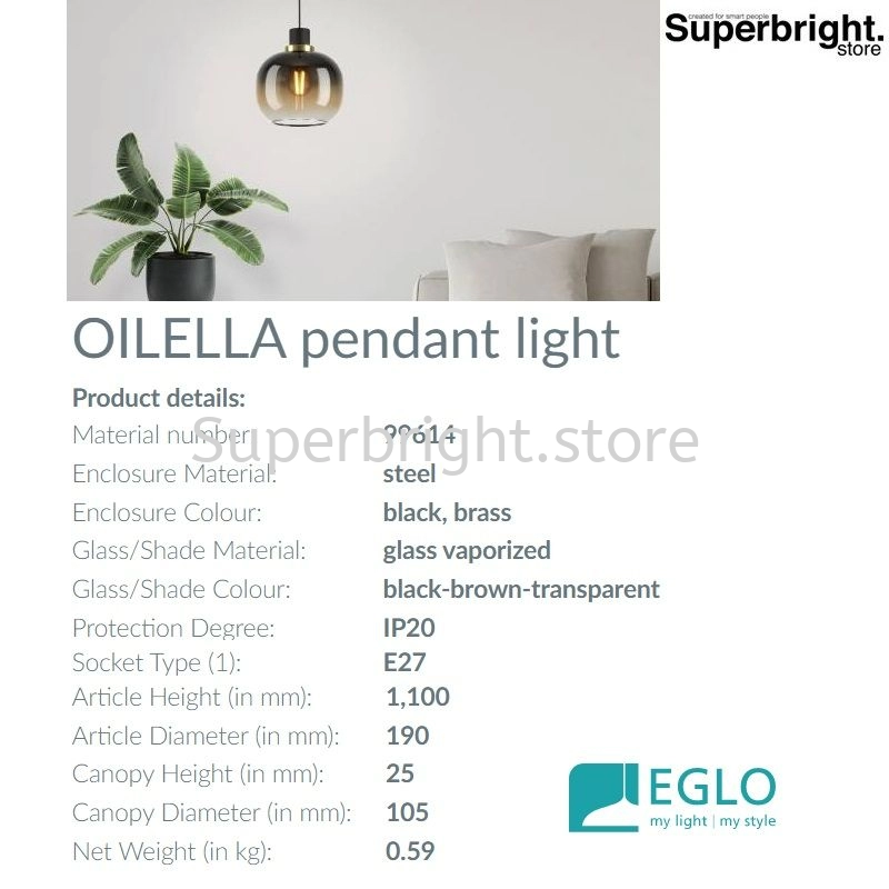 EG99614 Pendant Light