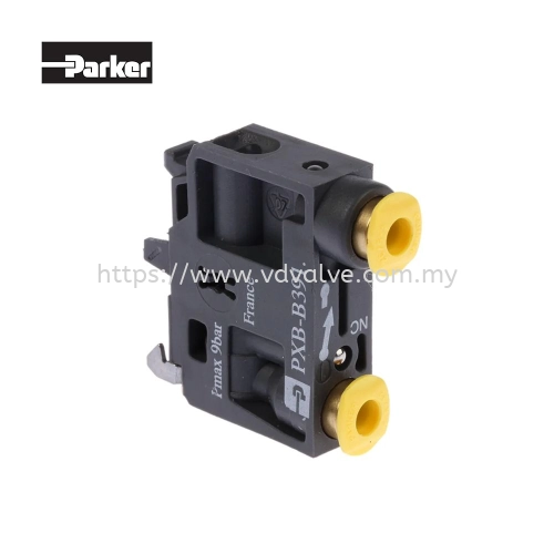 PARKER PXB-B3911 Telepneumatic Logic & Controls 3/2-Way Plunger Control Valve 4MM Push In Type NC