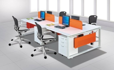 4 Cluster AIM Desking System (AIM28-C4-6-SN)