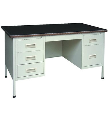 Double Pedestal Desk AIM103LT S Pedestal Desk Office Table Malaysia, Selangor, Kuala Lumpur (KL), Seri Kembangan Supplier, Suppliers, Supply, Supplies | Aimsure Sdn Bhd