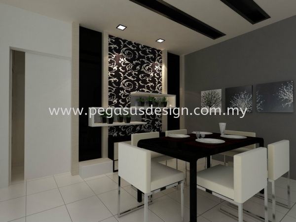  Dining Area Design Johor Bahru (JB), Taman Universiti, Skudai Contractor, Service | Pegasus Design & Build Sdn Bhd