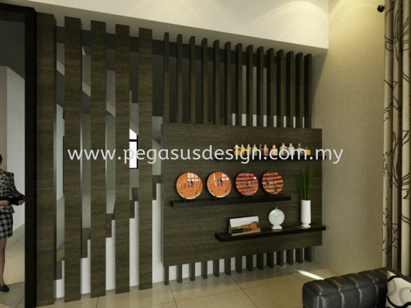  TV Console Design Johor Bahru (JB), Taman Universiti, Skudai Contractor, Service | Pegasus Design & Build Sdn Bhd