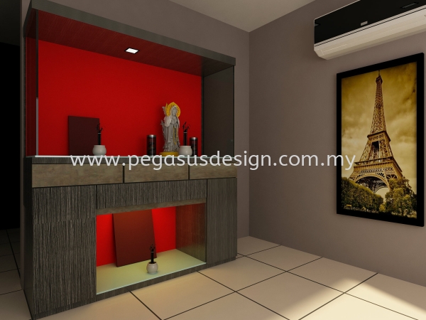  Reka Bentuk Altar Johor Bahru (JB), Taman Universiti, Skudai Contractor, Service | Pegasus Design & Build Sdn Bhd