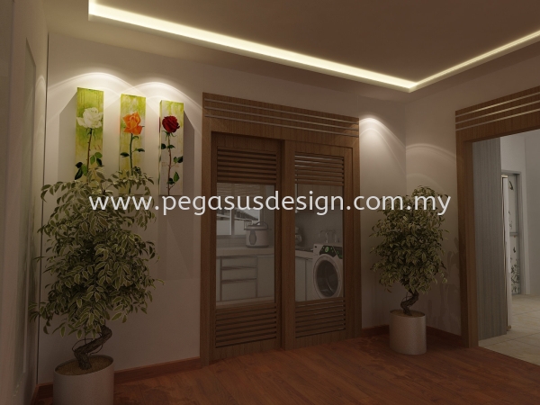  Reka Bentuk Ruang Makan Johor Bahru (JB), Taman Universiti, Skudai Contractor, Service | Pegasus Design & Build Sdn Bhd