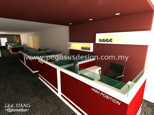  Reka Bentuk Pejabat Johor Bahru (JB), Taman Universiti, Skudai Contractor, Service | Pegasus Design & Build Sdn Bhd