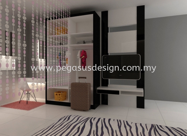  Wardrobe Design Johor Bahru (JB), Taman Universiti, Skudai Contractor, Service | Pegasus Design & Build Sdn Bhd