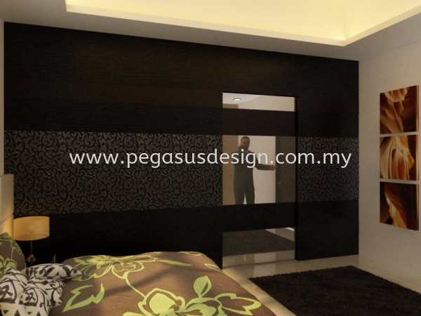  Reka Bentuk Almari Pakaian Johor Bahru (JB), Taman Universiti, Skudai Contractor, Service | Pegasus Design & Build Sdn Bhd