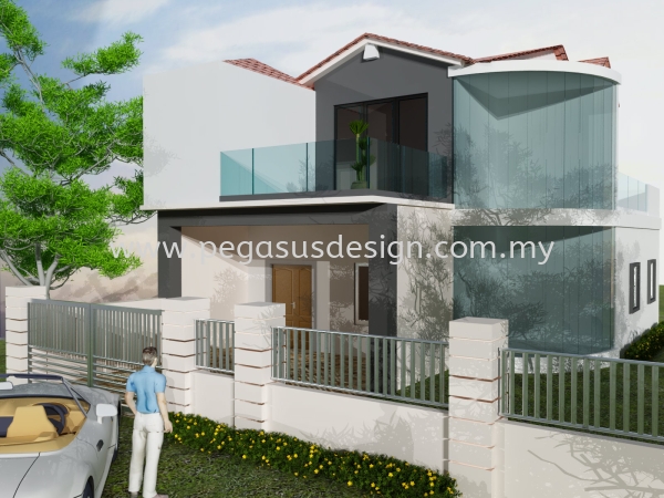  Exterior Design Johor Bahru (JB), Taman Universiti, Skudai Contractor, Service | Pegasus Design & Build Sdn Bhd