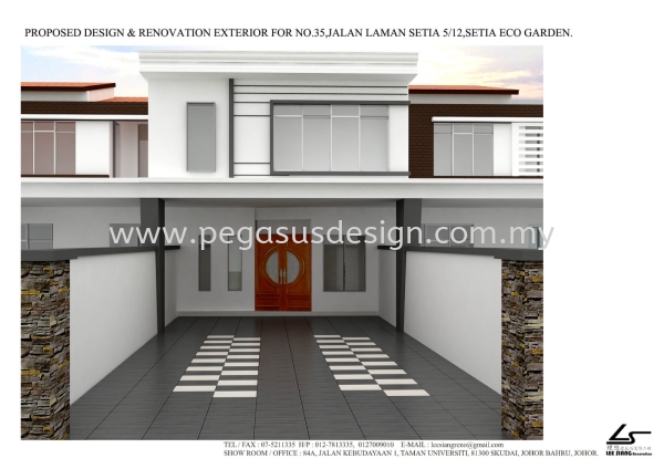  Exterior Design Johor Bahru (JB), Taman Universiti, Skudai Contractor, Service | Pegasus Design & Build Sdn Bhd