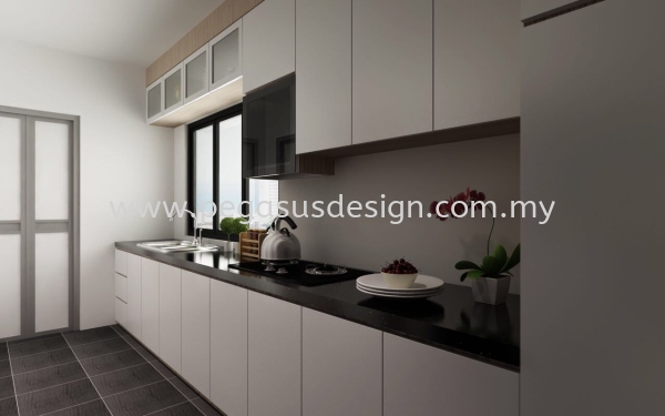  Kitchen Cabinet Design Johor Bahru (JB), Taman Universiti, Skudai Contractor, Service | Pegasus Design & Build Sdn Bhd