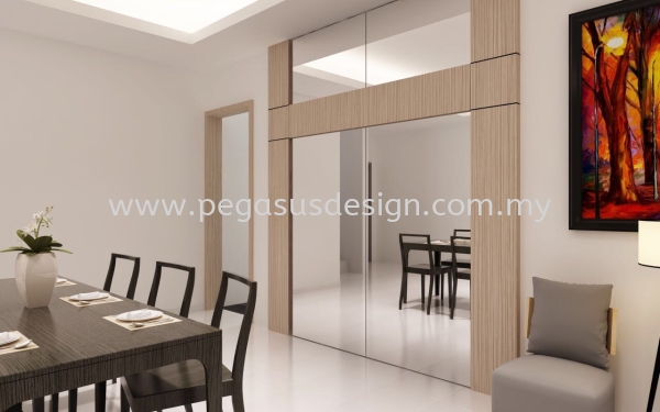  Dining Area Design Johor Bahru (JB), Taman Universiti, Skudai Contractor, Service | Pegasus Design & Build Sdn Bhd