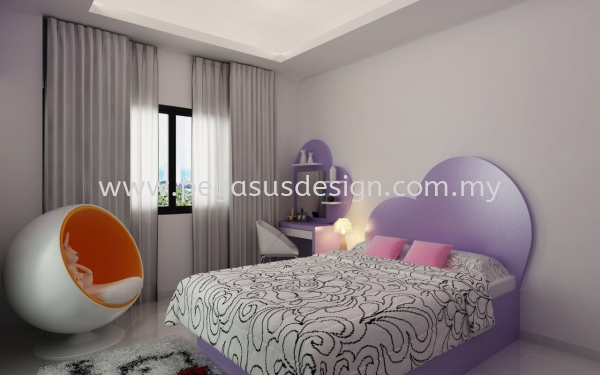 Bedroom Design Johor Bahru (JB), Taman Universiti, Skudai Contractor, Service | Pegasus Design & Build Sdn Bhd