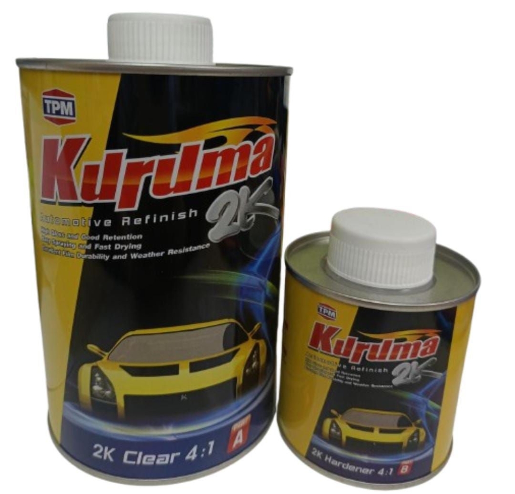 1L KM 2K CLEARCOAT (4:1) (With Hardener)