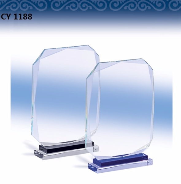 CY 1188 Crystal Plaque  Crystal Series Trophy Penang, Malaysia, Kedah, Bukit Mertajam Supplier, Suppliers, Supply, Supplies | Ara Mulia Gift Sdn Bhd