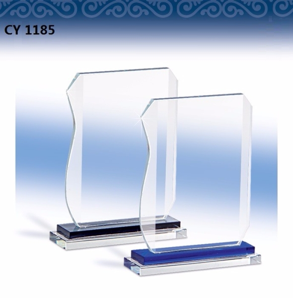 CY 1185 Crystal Plaque  Crystal Series Trophy Penang, Malaysia, Kedah, Bukit Mertajam Supplier, Suppliers, Supply, Supplies | Ara Mulia Gift Sdn Bhd