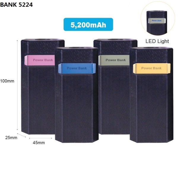 BANK 5224 Power Bank IT Produc Penang, Malaysia, Kedah, Bukit Mertajam Supplier, Suppliers, Supply, Supplies | Ara Mulia Gift Sdn Bhd