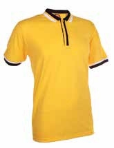 SJ 0416 - Golden Yellow,Black,White Single Jersey Tshirt Oren Sport Penang, Malaysia, Kedah, Bukit Mertajam Supplier, Suppliers, Supply, Supplies | Ara Mulia Gift Sdn Bhd