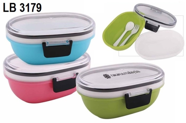 LB 3179 Lunch Box Househol Penang, Malaysia, Kedah, Bukit Mertajam Supplier, Suppliers, Supply, Supplies | Ara Mulia Gift Sdn Bhd