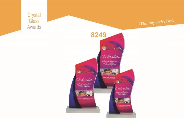 8249 Exclusive Crystal Glass Awards Exclusive Crystal Awards Baguss Penang, Malaysia, Kedah, Bukit Mertajam Supplier, Suppliers, Supply, Supplies | Ara Mulia Gift Sdn Bhd