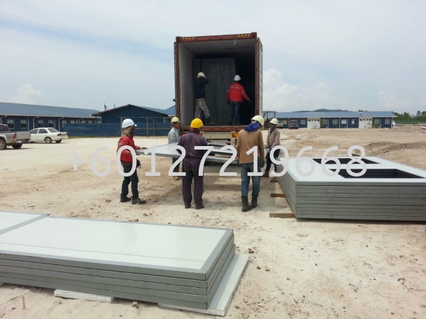 Material  Prefab house for PETRONAS Sipitang, Sabah. CABIN & PRE-FABRICATED HOUSE Malaysia, Johor Bahru (JB), Pasir Gudang Manufacturer, Supplier, Supply, Supplies | AMP POWER HOLDINGS SDN BHD