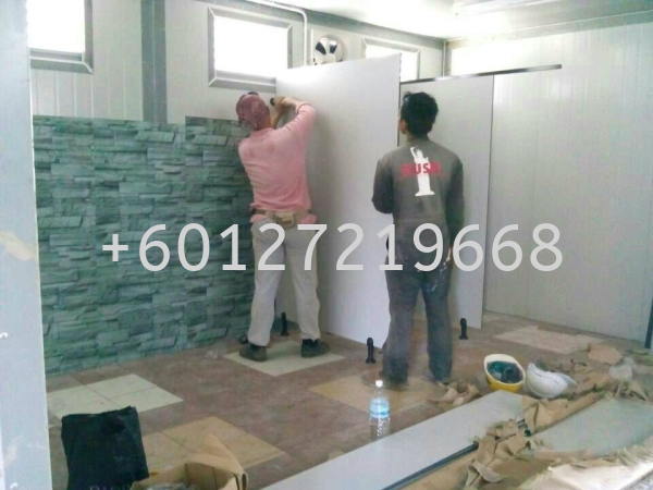 Toilet labour accommodation CABIN & PRE-FABRICATED HOUSE Malaysia, Johor Bahru (JB), Pasir Gudang Manufacturer, Supplier, Supply, Supplies | AMP POWER HOLDINGS SDN BHD