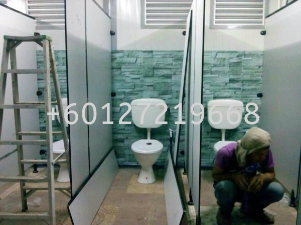 Toilet labour accommodation CABIN & PRE-FABRICATED HOUSE Malaysia, Johor Bahru (JB), Pasir Gudang Manufacturer, Supplier, Supply, Supplies | AMP POWER HOLDINGS SDN BHD