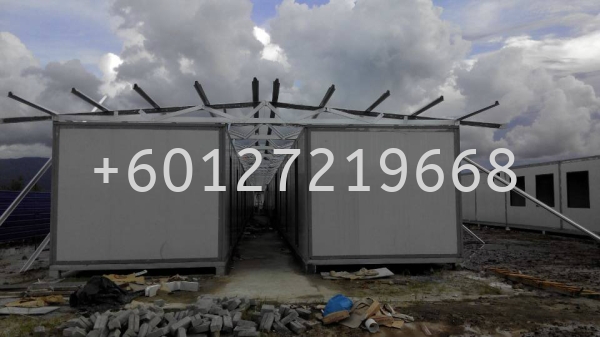 Roofting installation CABIN & PRE-FABRICATED HOUSE Malaysia, Johor Bahru (JB), Pasir Gudang Manufacturer, Supplier, Supply, Supplies | AMP POWER HOLDINGS SDN BHD