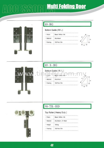  Folding Door Johor Bahru (JB), Malaysia Supplier, Suppliers, Supply, Supplies | Tingley (Johore) Sdn Bhd