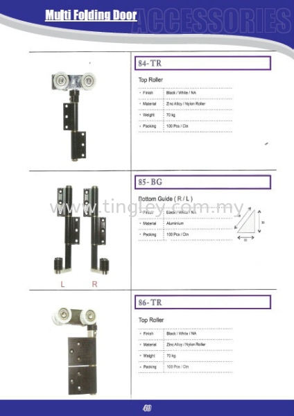  Folding Door Johor Bahru (JB), Malaysia Supplier, Suppliers, Supply, Supplies | Tingley (Johore) Sdn Bhd