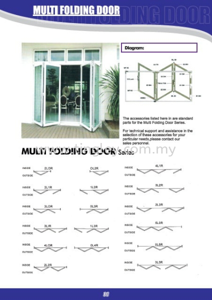  Folding Door Johor Bahru (JB), Malaysia Supplier, Suppliers, Supply, Supplies | Tingley (Johore) Sdn Bhd