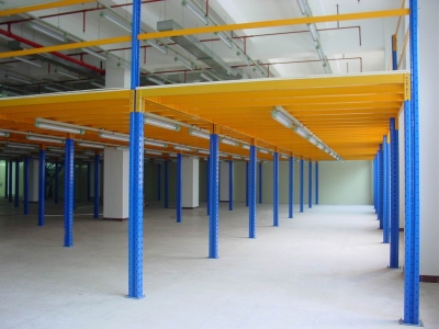 Rack Supported Mezzanine Floor