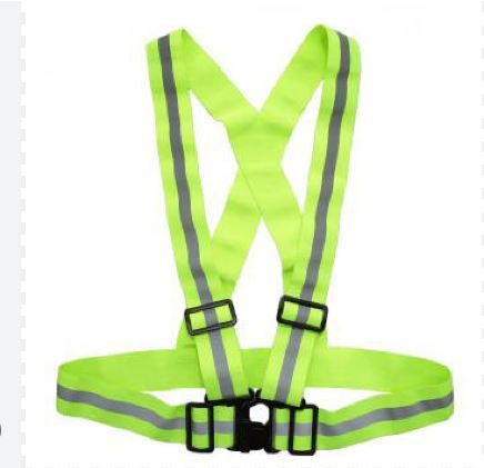 E7361 GREEN CLIP ON ELASTIC VEST NIETZ (SAFETY VEST)