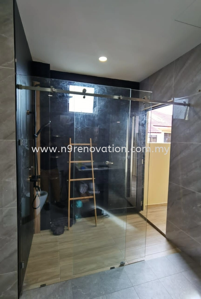 Shower Screen Tempered Glass