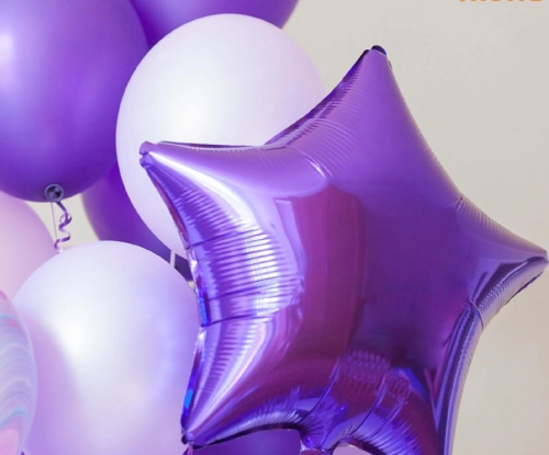 Foil Balloon Star -Purple (FB-18-STPP)