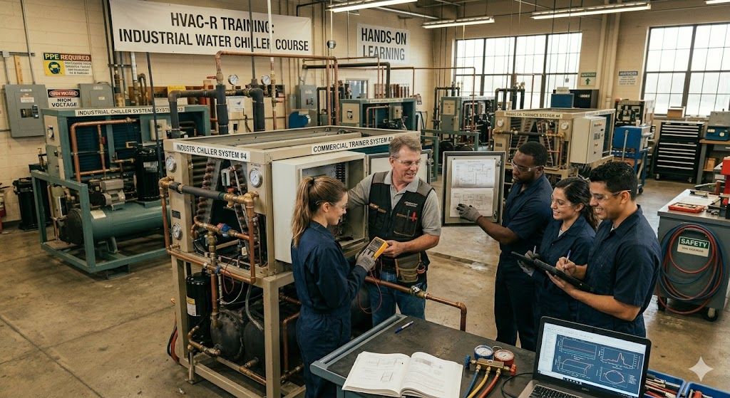 HVAC industrial water chiller course
