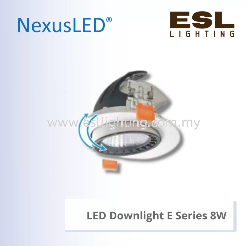 NEXUSLED LED Downlight E Series 8W - DL-E3-F8