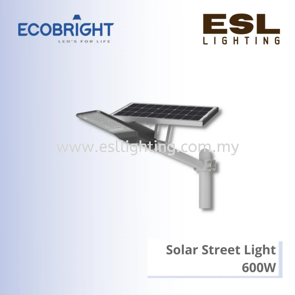 ECOBRIGHT Solar Street Light 600W -EB-STL-80 IP66