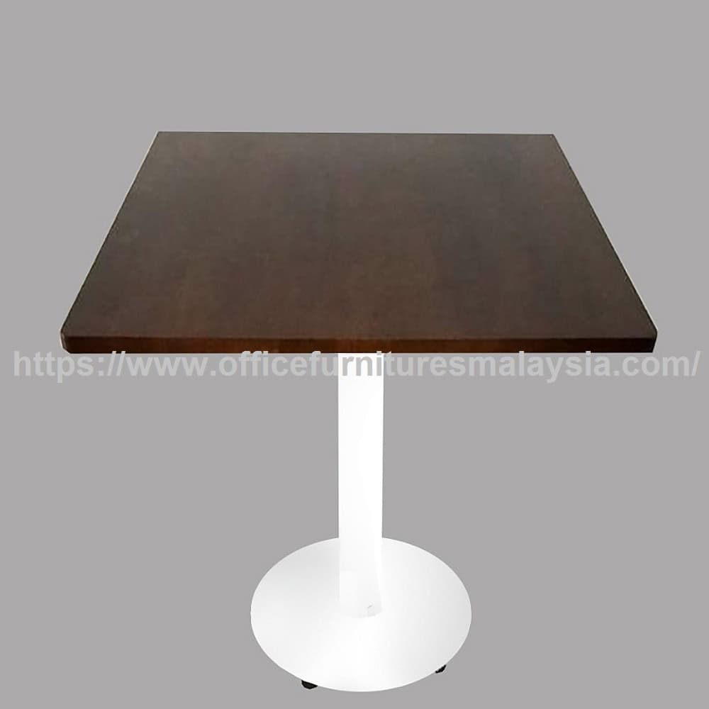 2.5ft Low Rubber-Wood Square Table OFSM80R7575LS