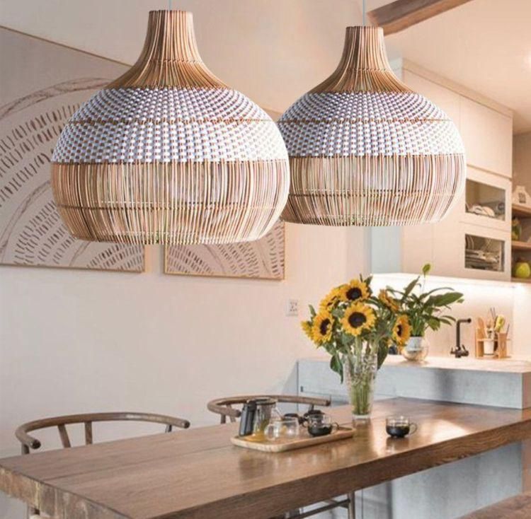 HAN 093 - RATTAN CEILING LAMP