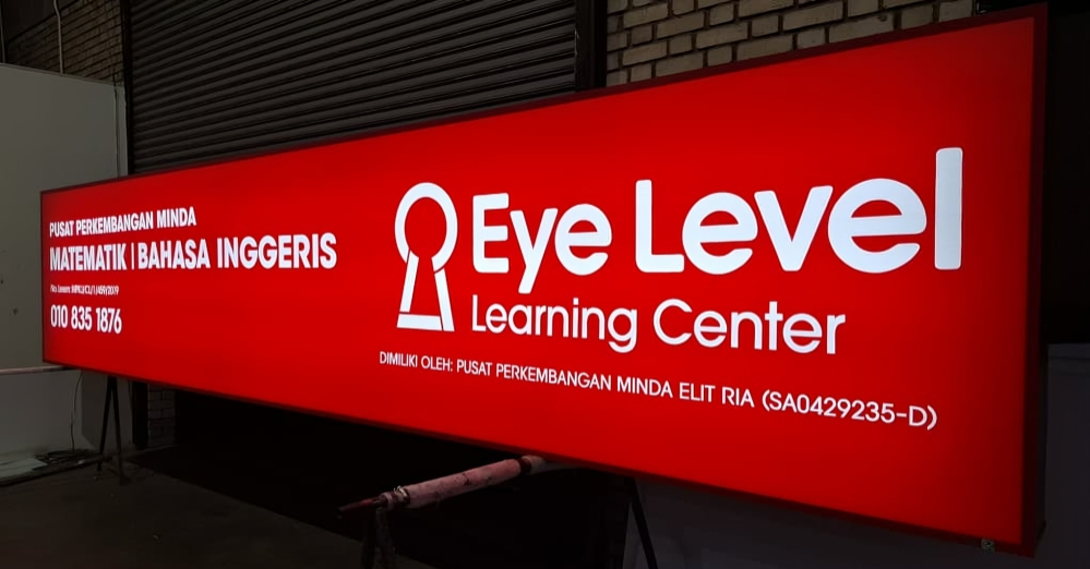 STANDARD SIZE FLAT LIGHTBOX SIGNAGE SUPPLIER IN JENJAROM, BANTING & KUALA SELANGOR