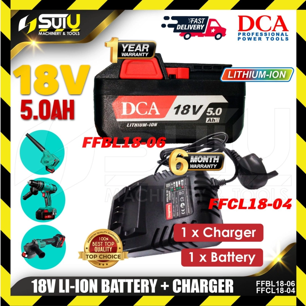 1xBattery 5.0Ah + Charger