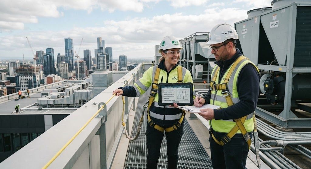 HVAC working at height safety checklist