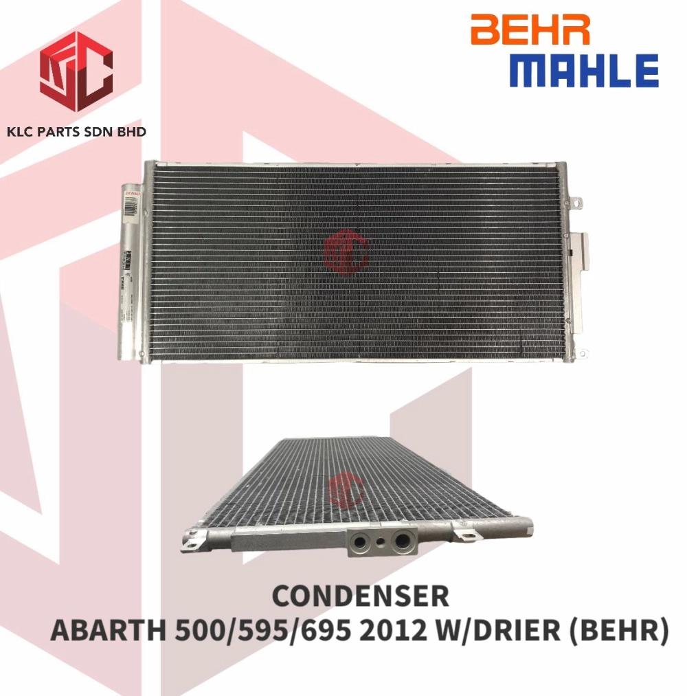 CONDENSER ABARTH 500/595/695 2012 W/DRIER (BEHR)