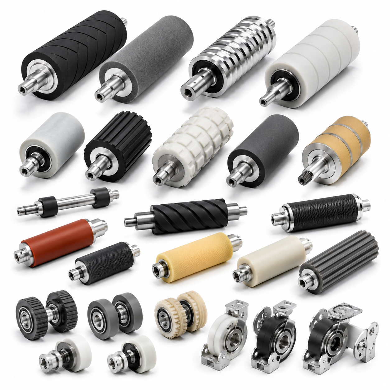 Paper Handling Machine Feed Rollers
