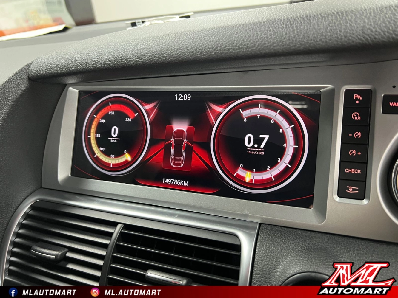 Audi Q7 4L Android Monitor