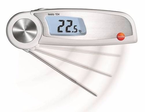 testo 104 waterproof food thermometer
