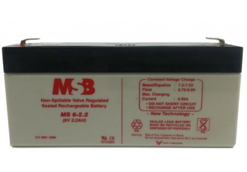 msb ms6-2.2 lead acid battery