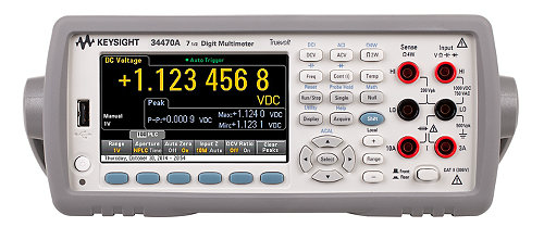 keysight digital multimeter 7.5 digit, 34470a
