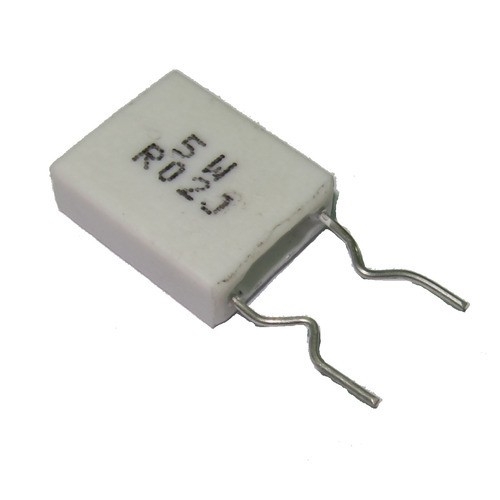 trontex flameproof rectangular type metal plate resistors