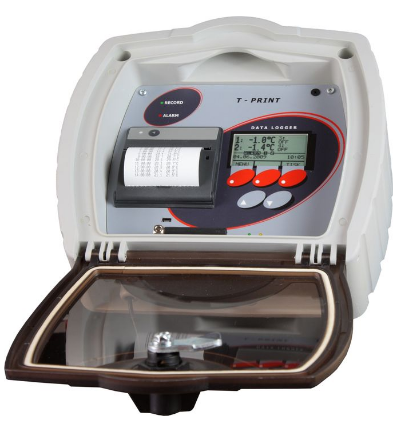 comet t-print - temperature recorder for semi-trailer with wireless output